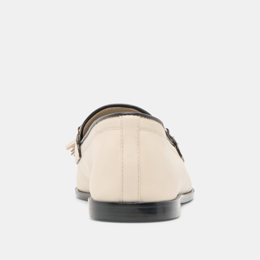 loklan loafer elfenbeinleder