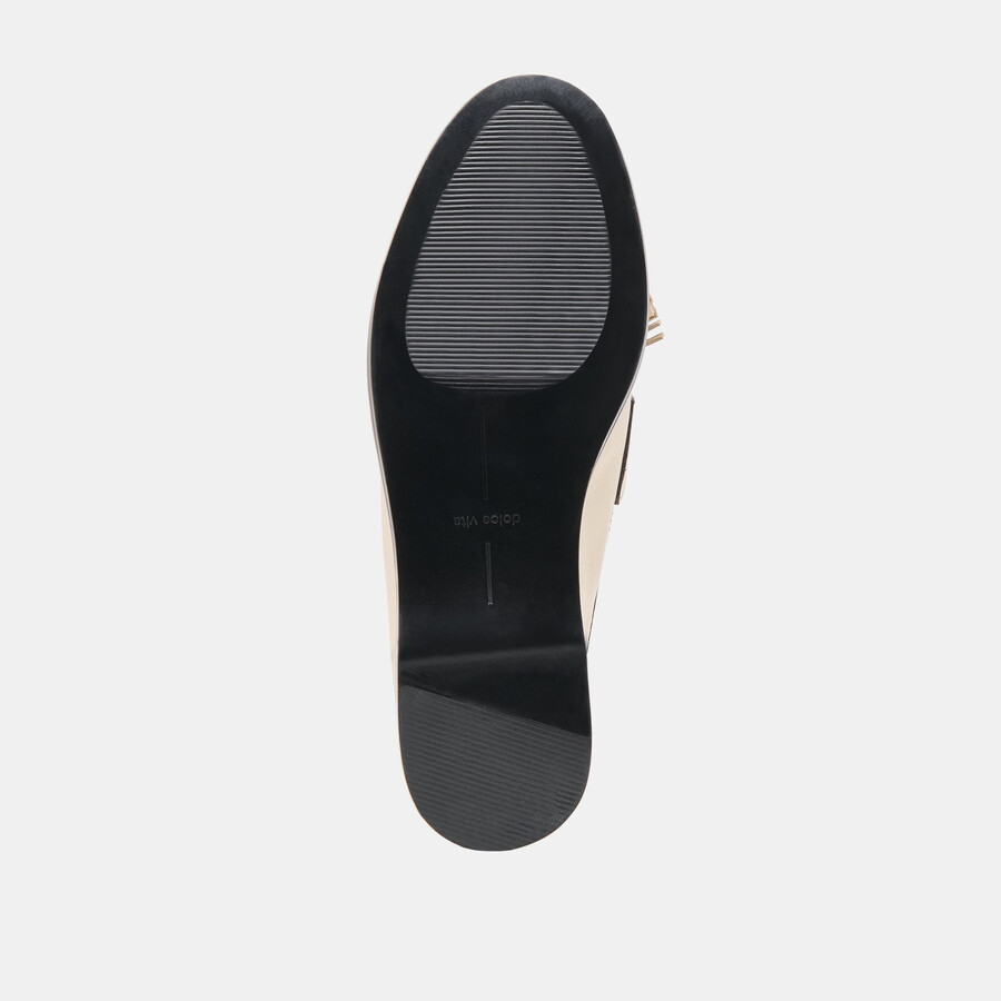 loklan loafer elfenbeinleder