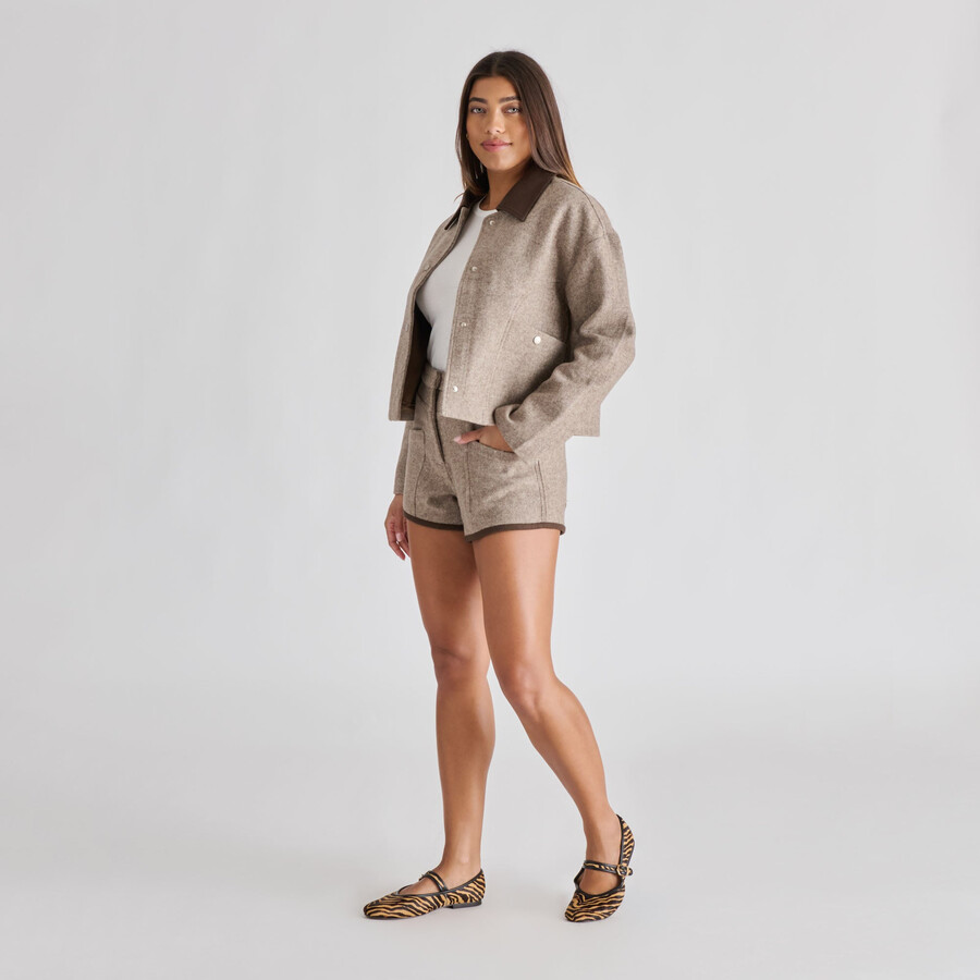 roslyn ballerinas aus tigerkalbsleder