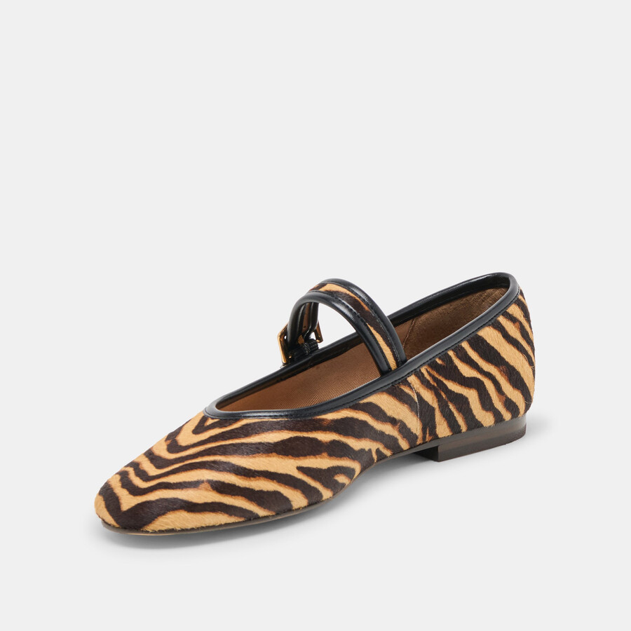 roslyn ballerinas aus tigerkalbsleder