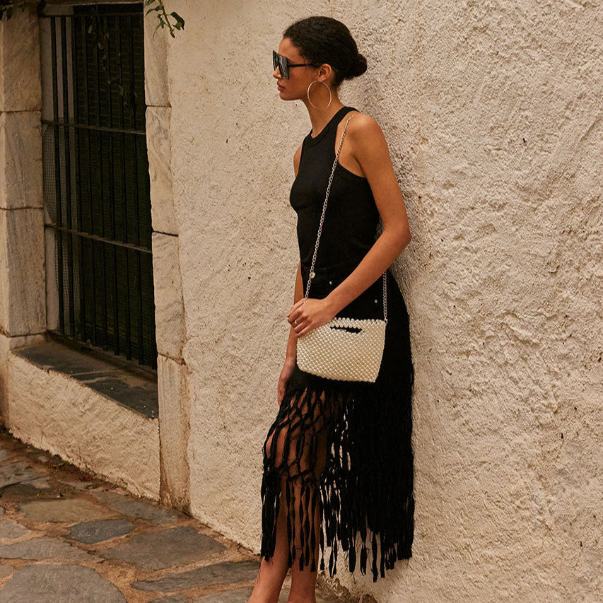 linzy handtasche perle