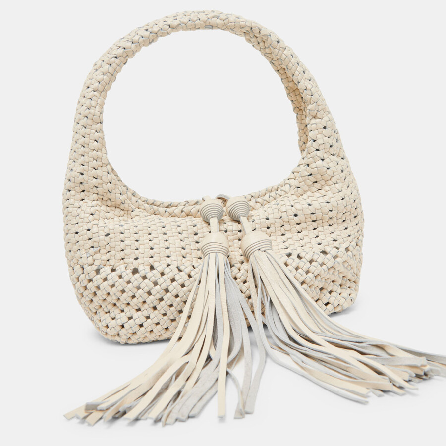 zenia handtasche aus knochenleder