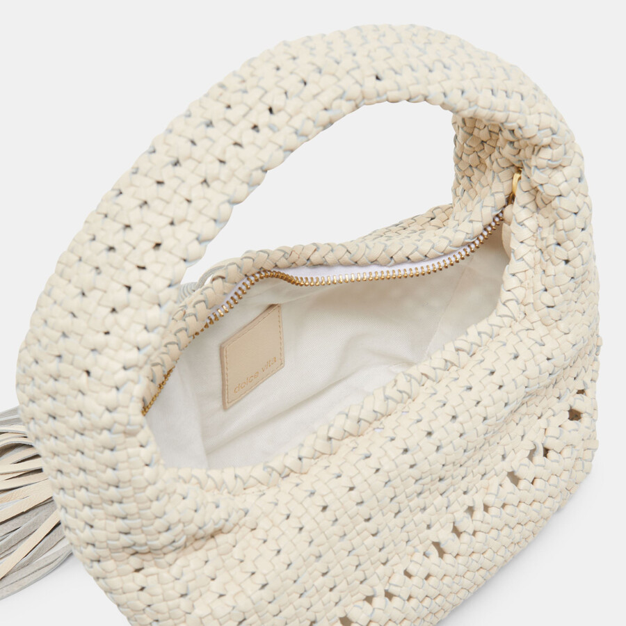 zenia handtasche aus knochenleder