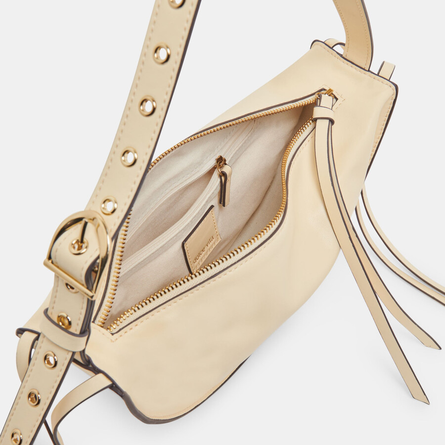 verona schultertasche aus butterfarbenem leder