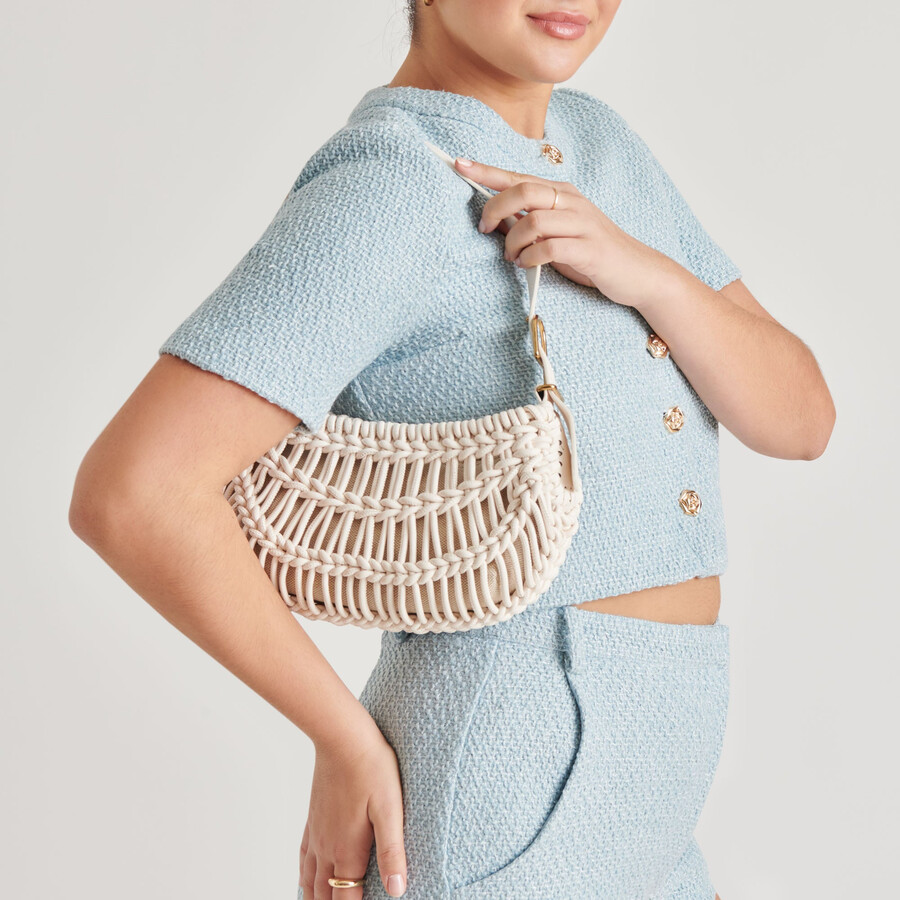 cannes schultertasche elfenbein stella