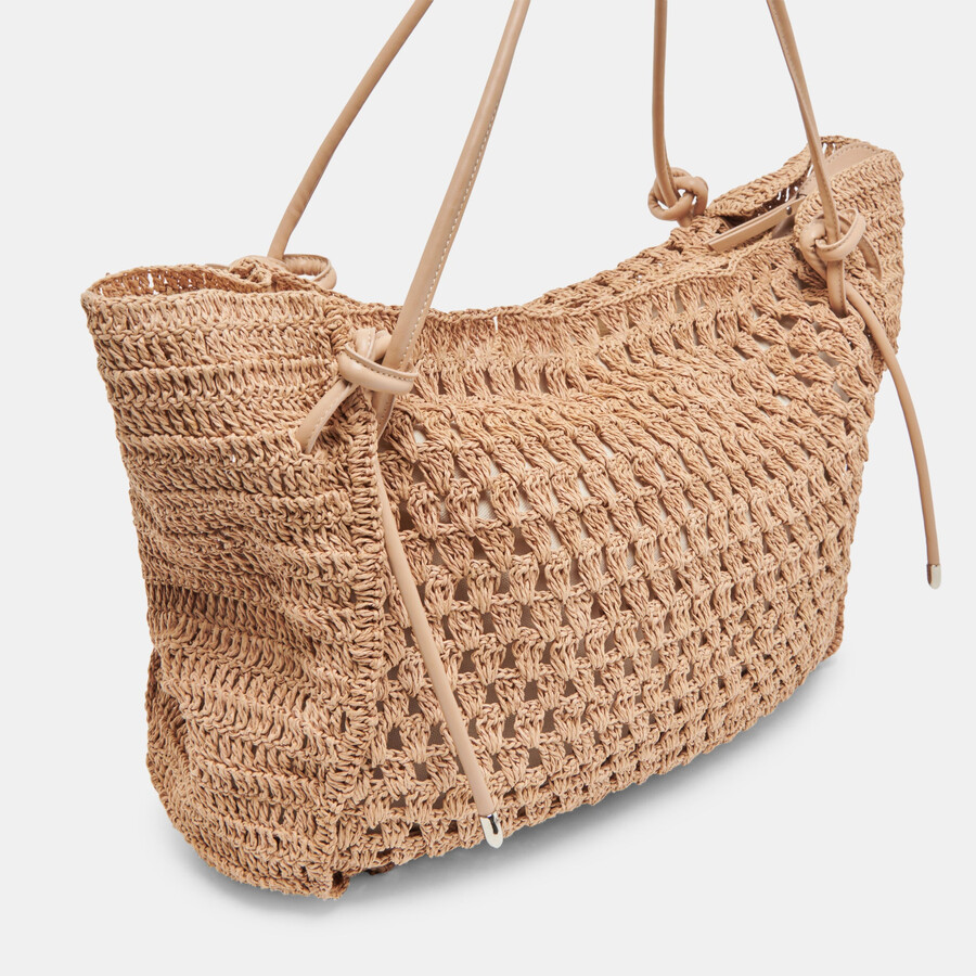 ravello tote aus natürlichem raffia