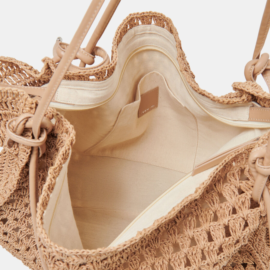 ravello tote aus natürlichem raffia