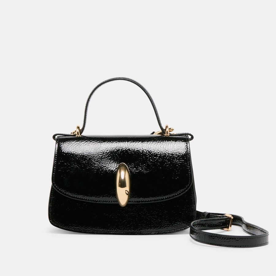 lucia crossbody schwarz crackled stella