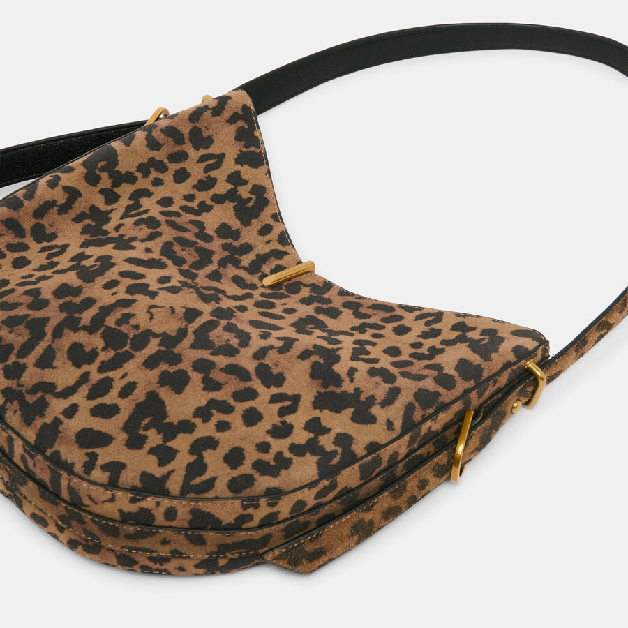 bree schultertasche aus leoparden-wildleder