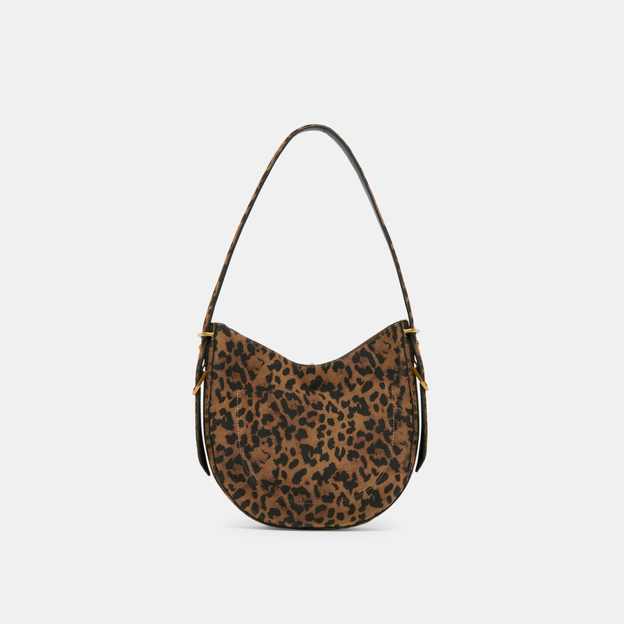bree schultertasche aus leoparden-wildleder