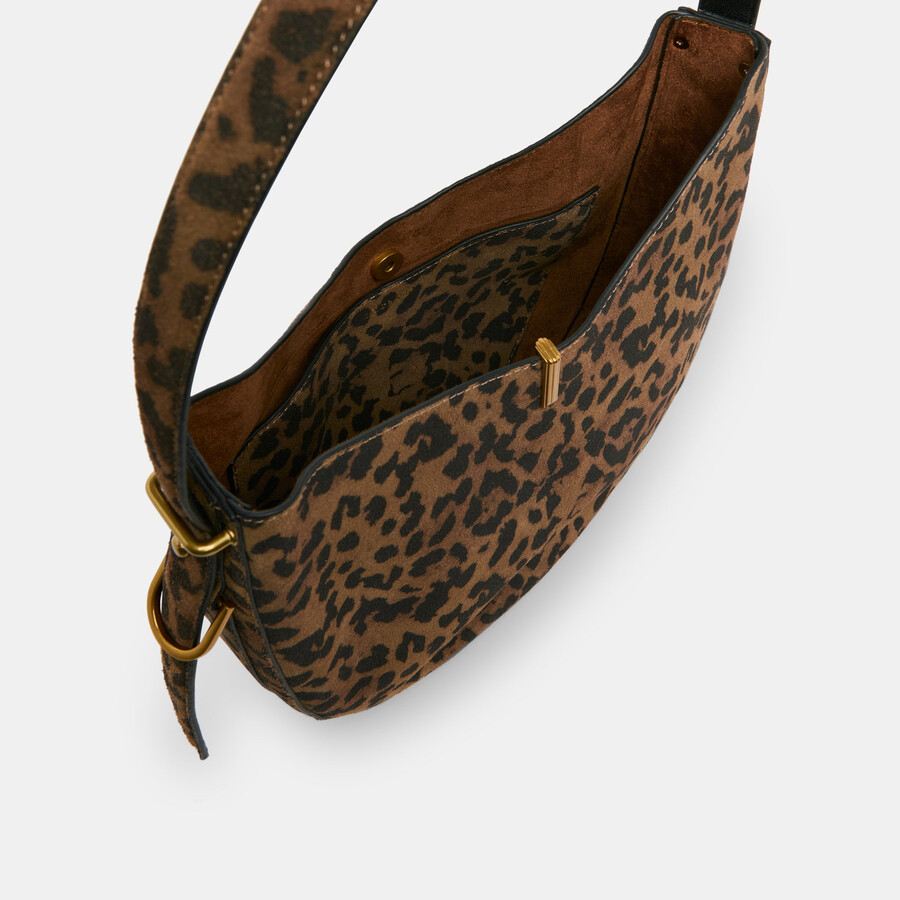 bree schultertasche aus leoparden-wildleder