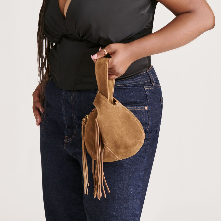 zury handtasche kamel-wildleder