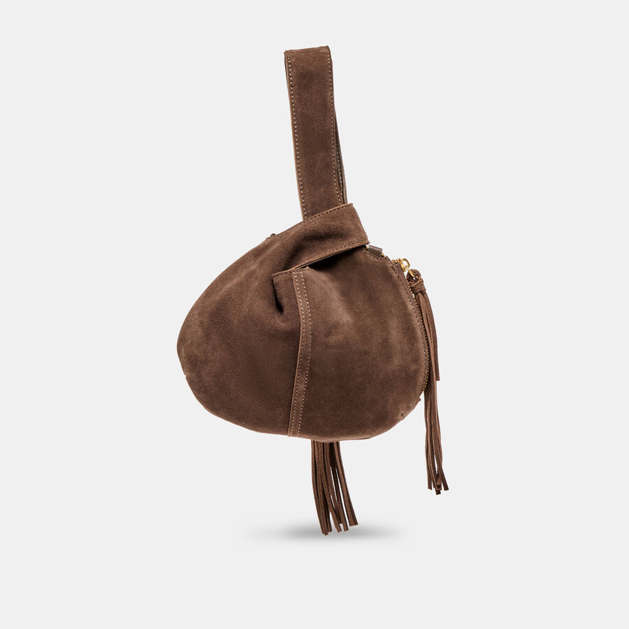 zury handtasche espresso wildleder
