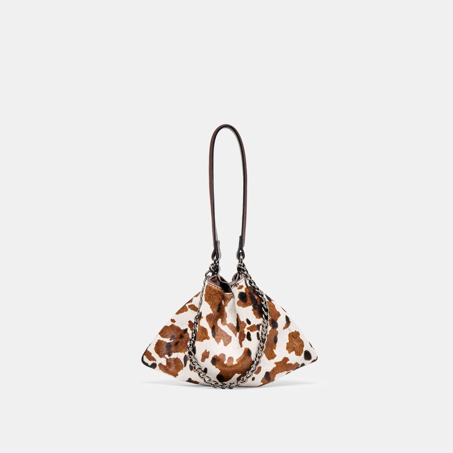 jagger schultertasche aus kalbsleder