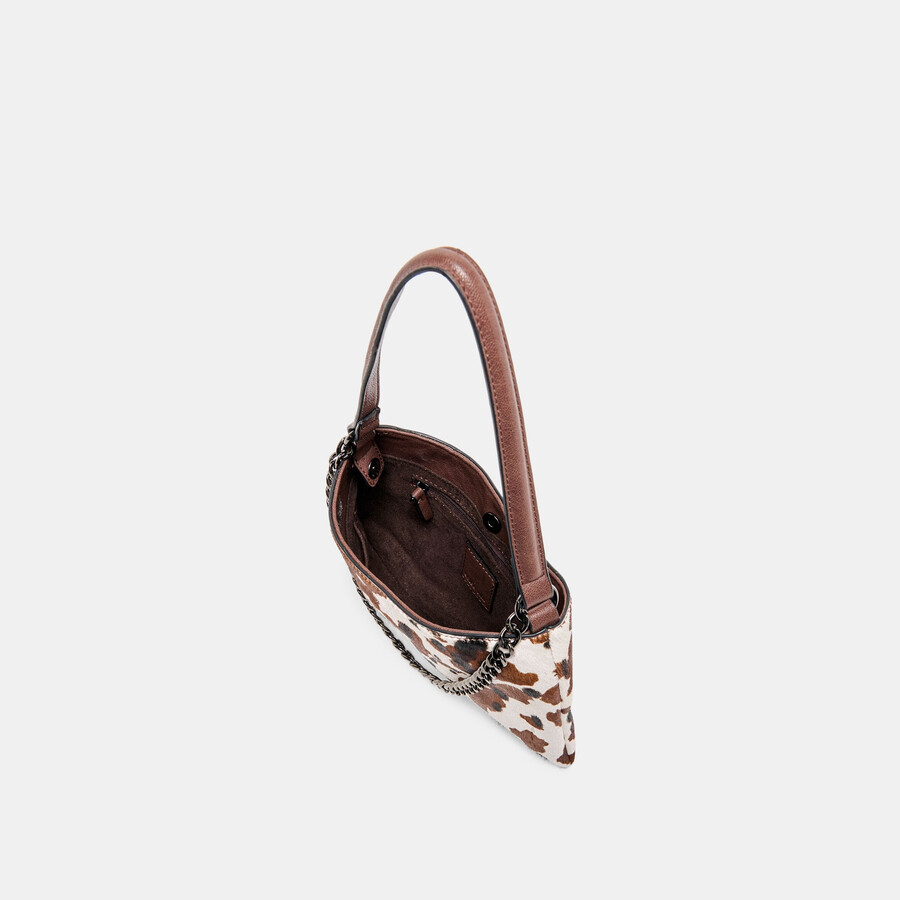 jagger schultertasche aus kalbsleder