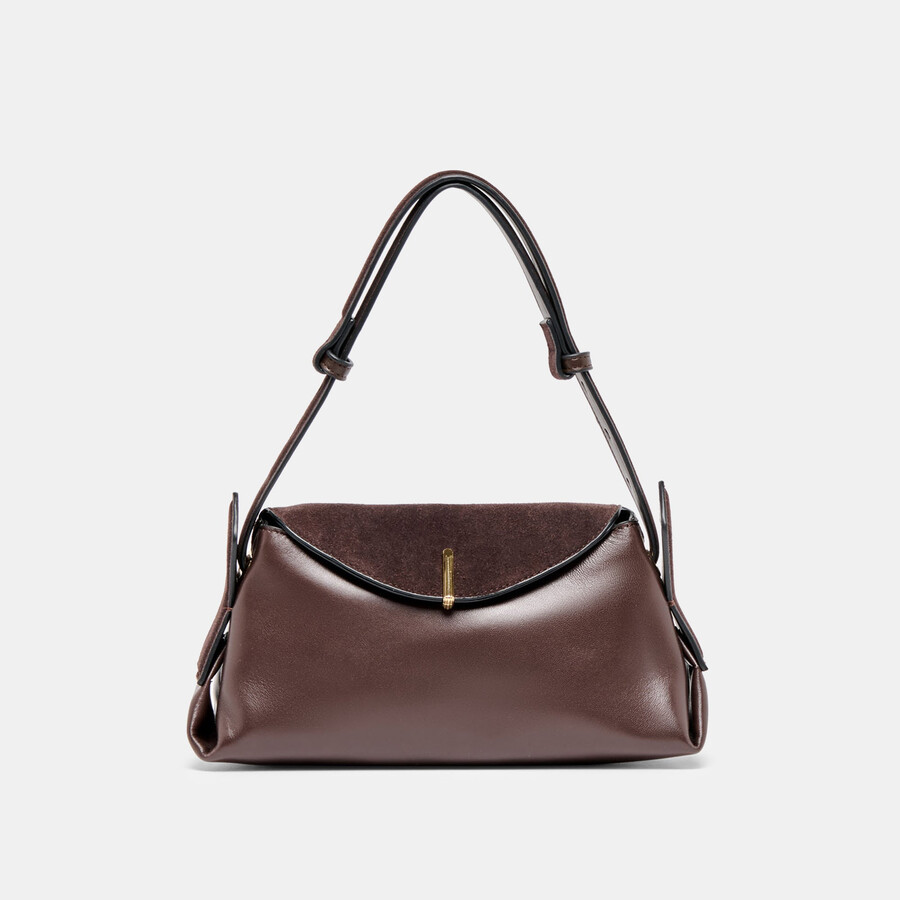devyn schultertasche espresso leder