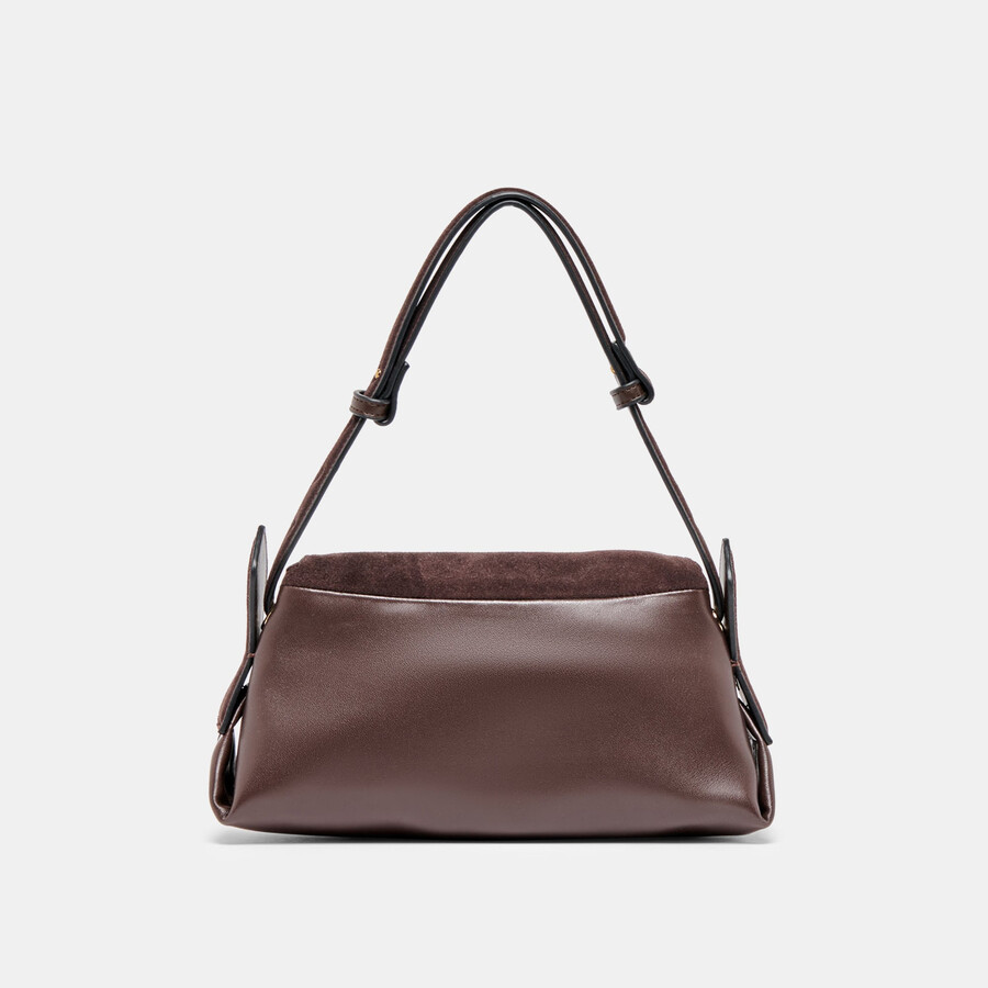 devyn schultertasche espresso leder