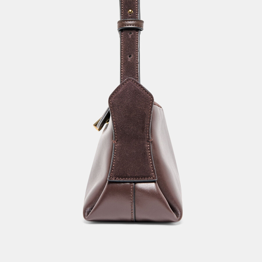 devyn schultertasche espresso leder