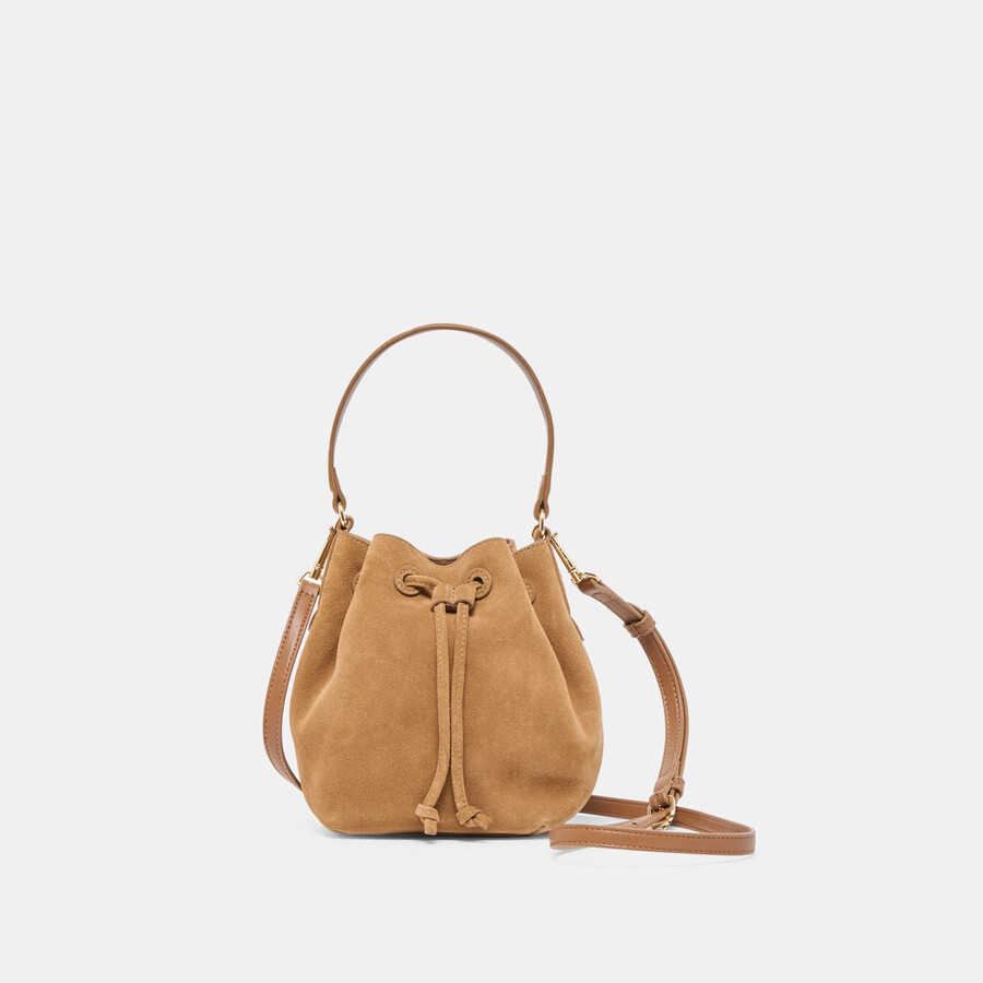 amaru crossbody braunes wildleder