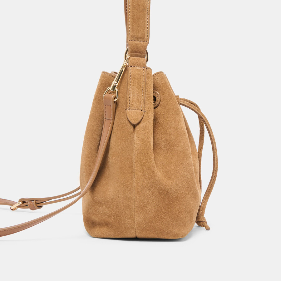 amaru crossbody braunes wildleder