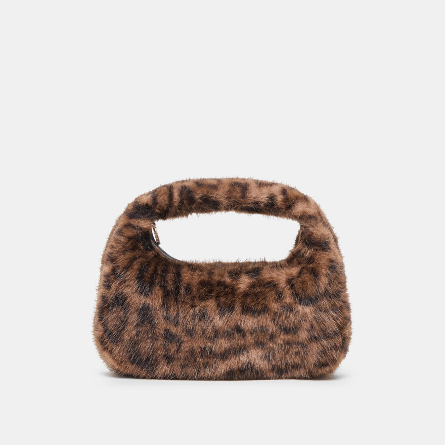 frankie handtasche leopardenplüsch