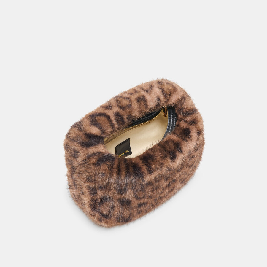 frankie handtasche leopardenplüsch