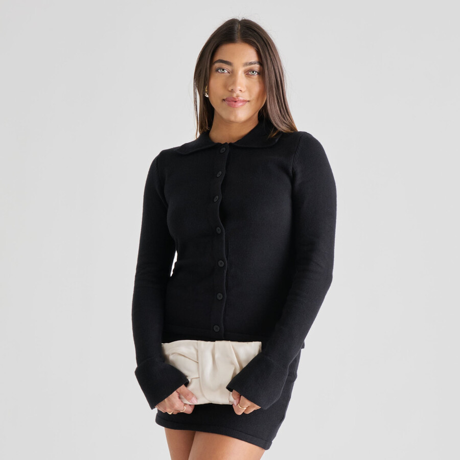 rozey clutch weißer satin