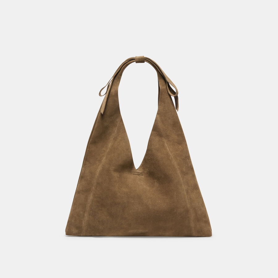 marie tote olive wildleder