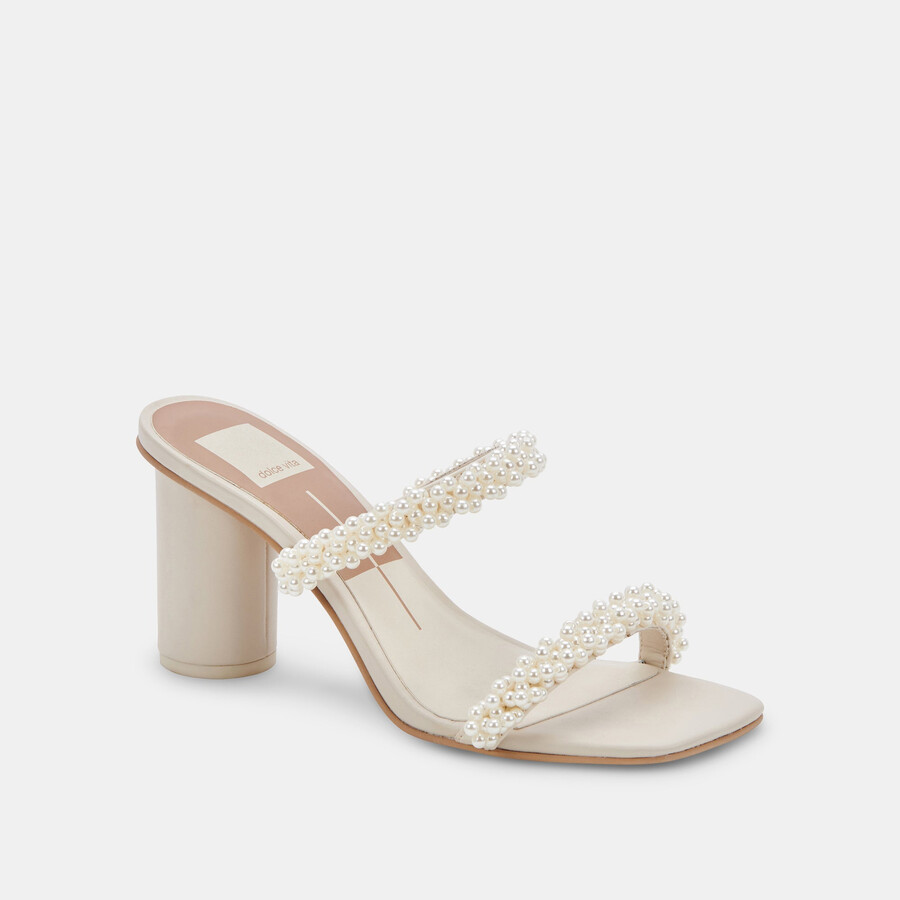 noel heels vanilleperlen