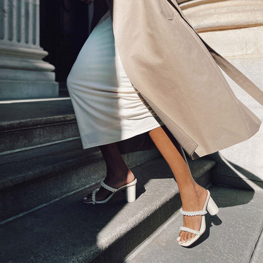 noel heels vanilleperlen