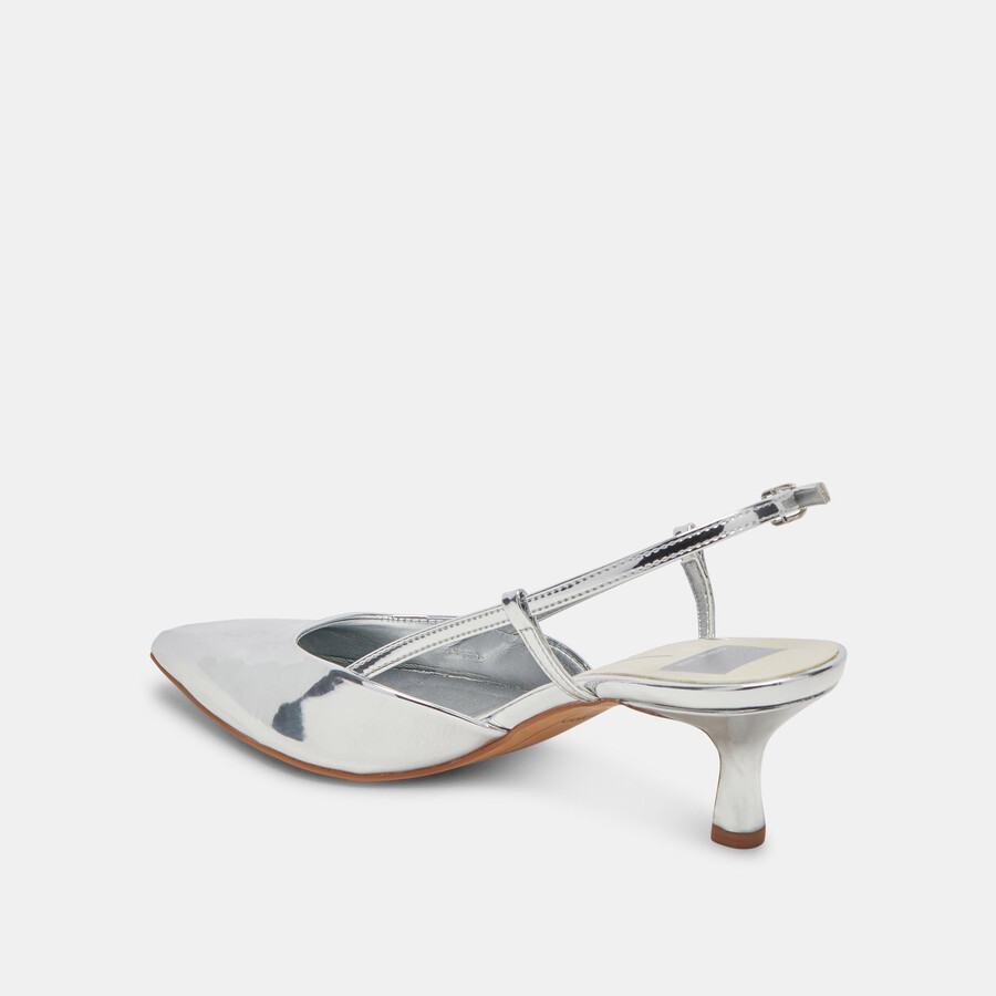 odela heels silver stella