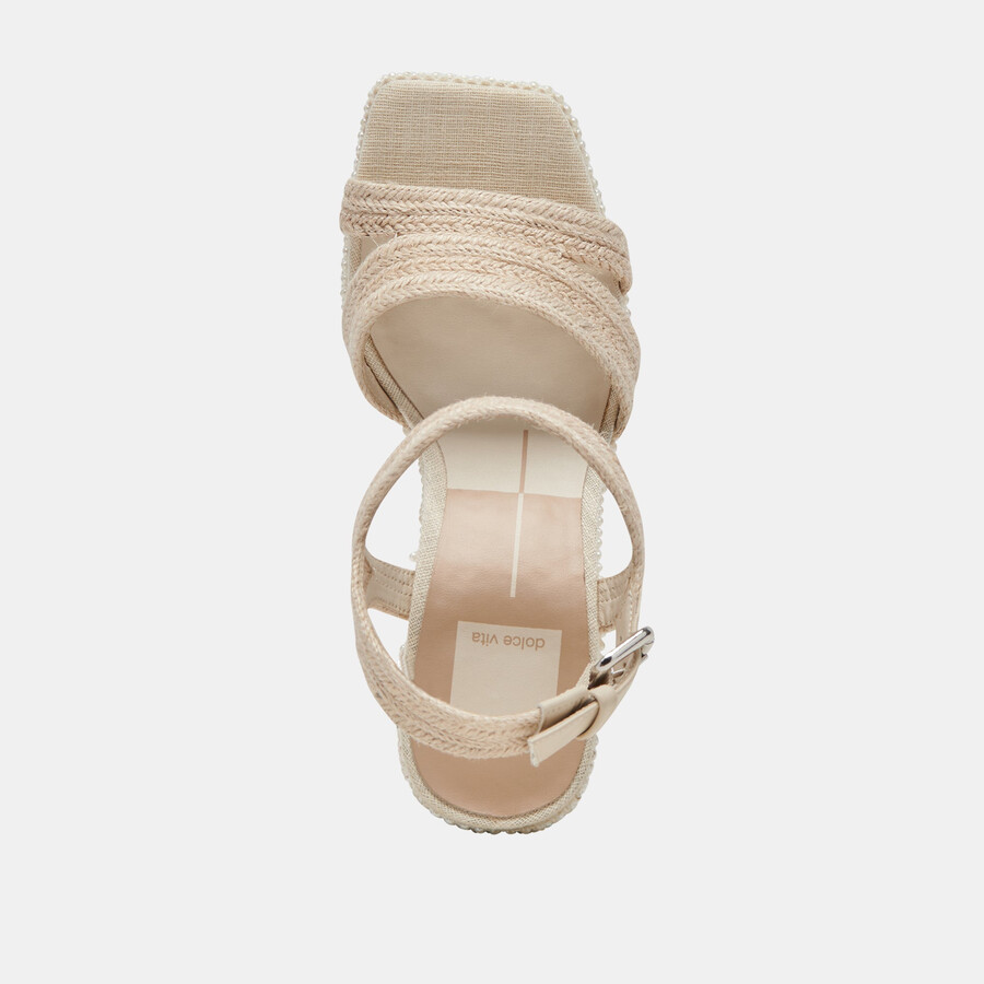 anira pearl heels elfenbeinfarbene perlen