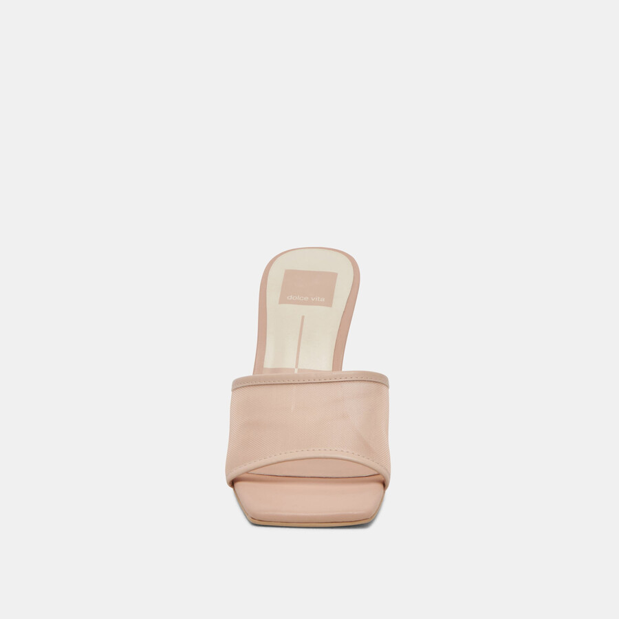 narda heels blush mesh