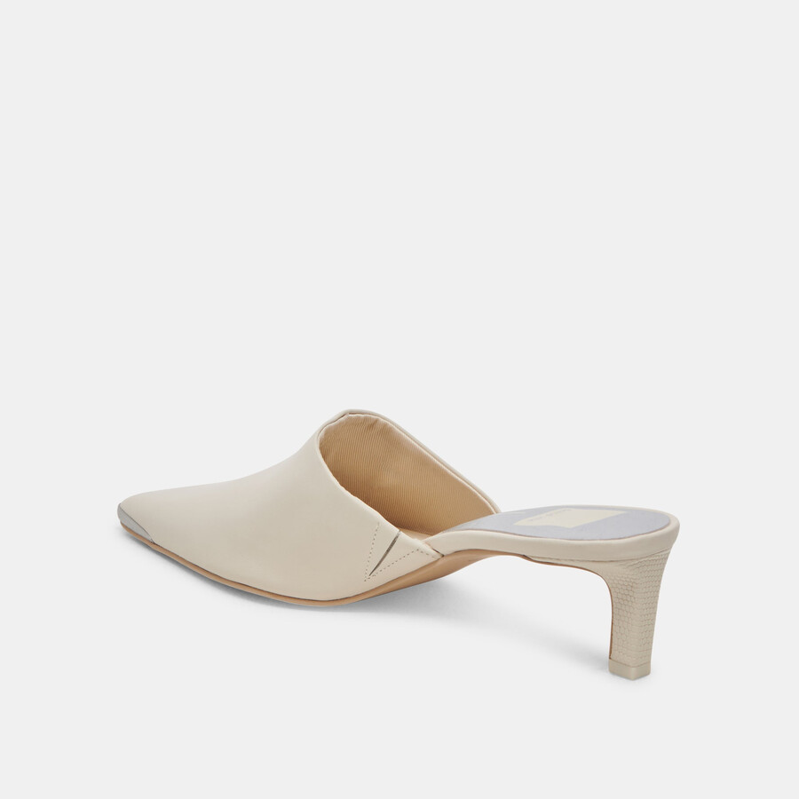 lexy heels elfenbeinfarbenes leder