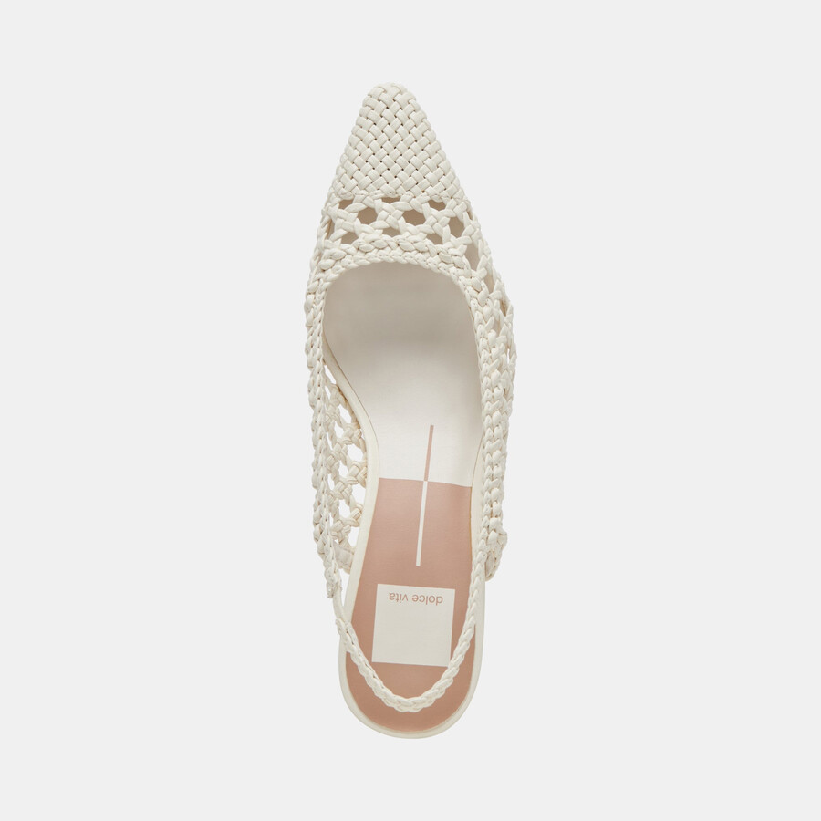 olympa heels white stella