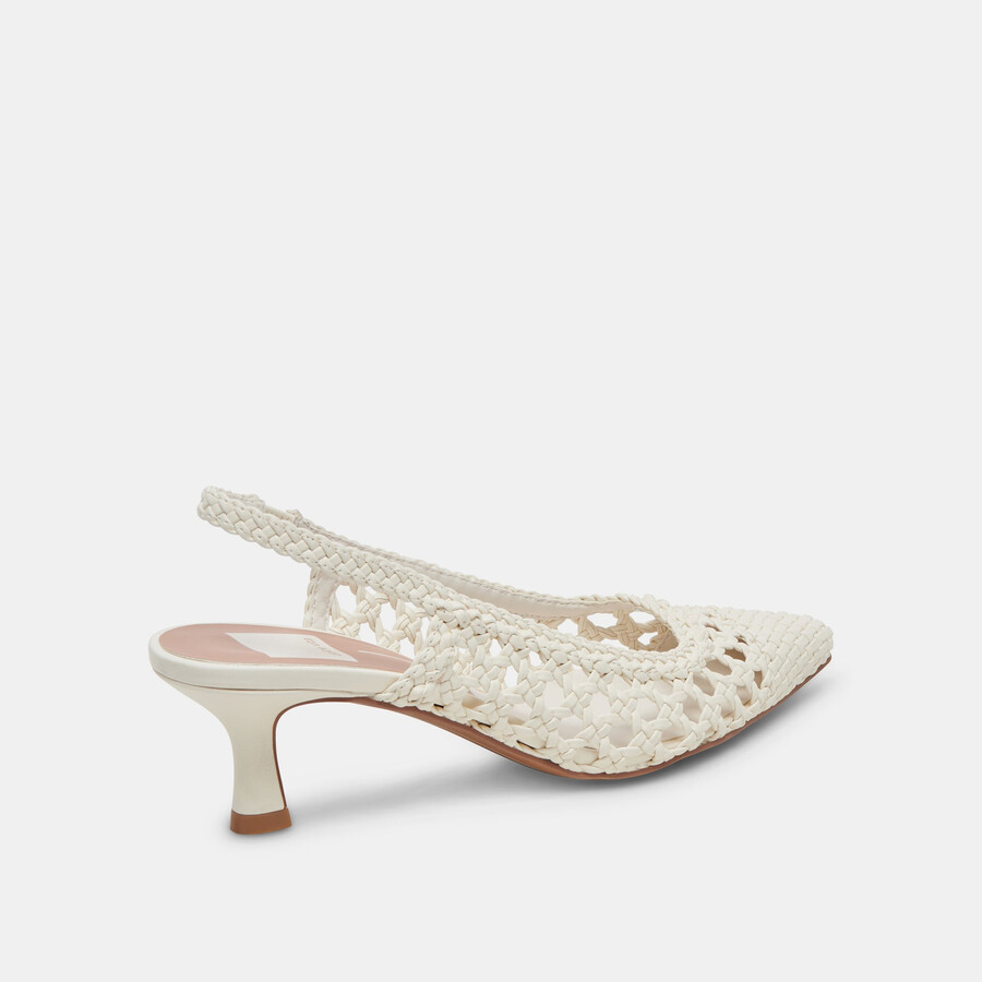 olympa heels white stella