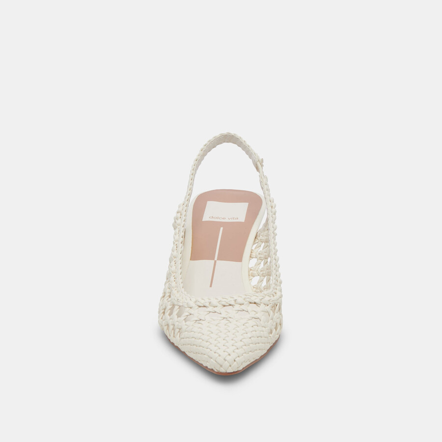 olympa heels white stella
