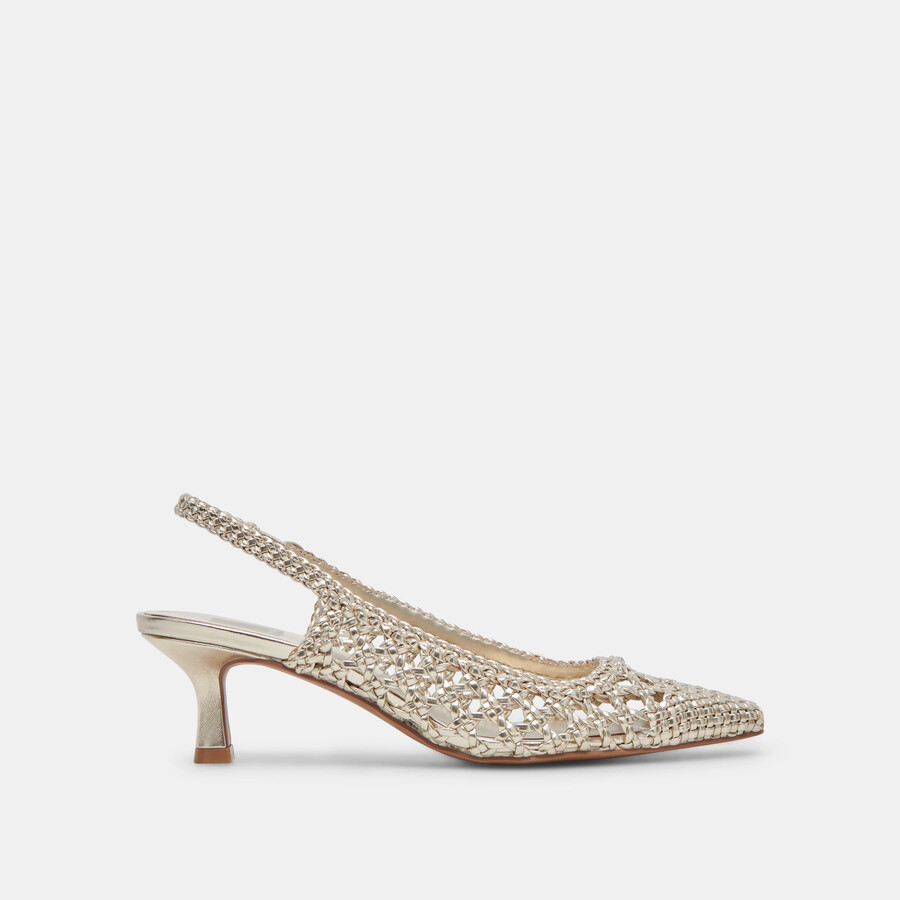 olympa heels hellgold metallic stella