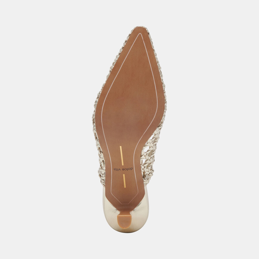 olympa heels hellgold metallic stella