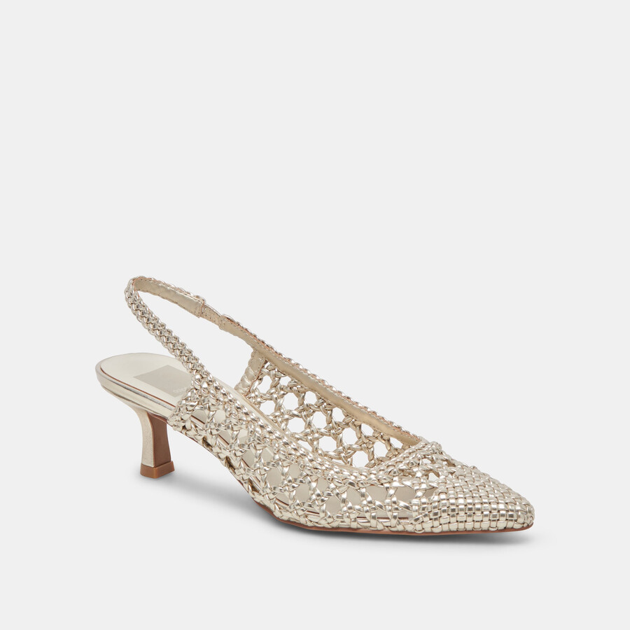 olympa heels hellgold metallic stella