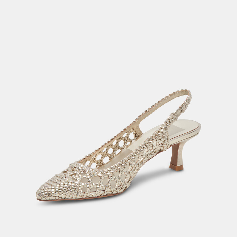 olympa heels hellgold metallic stella