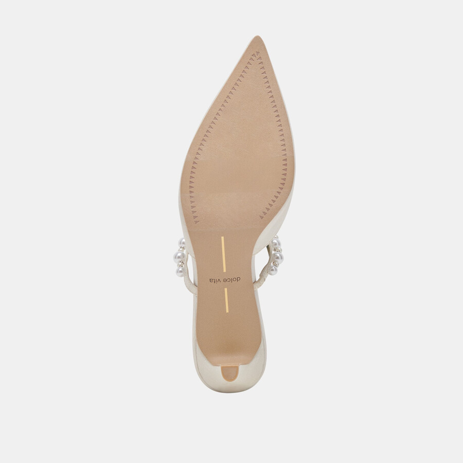 kanika pearl mid heels vanilleperlen