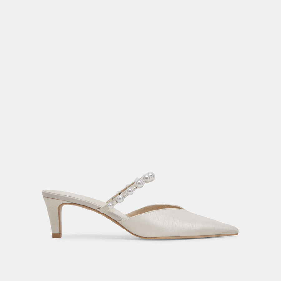 kanika pearl mid heels vanilleperlen