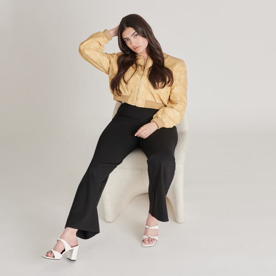 shane heels off-white crinkle lackleder