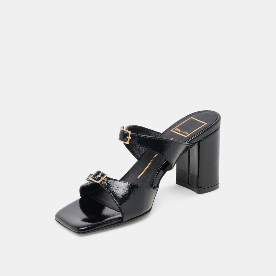 shane heels midnight crinkle lackleder