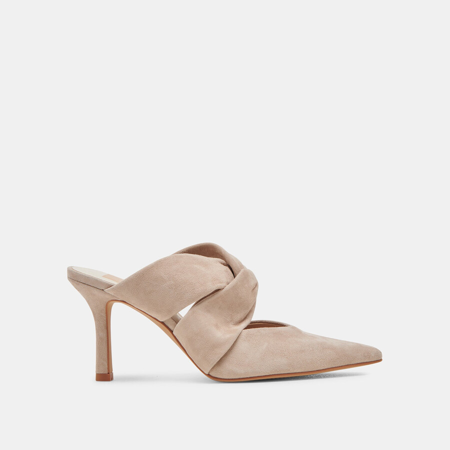 kelsy heels taupe wildleder