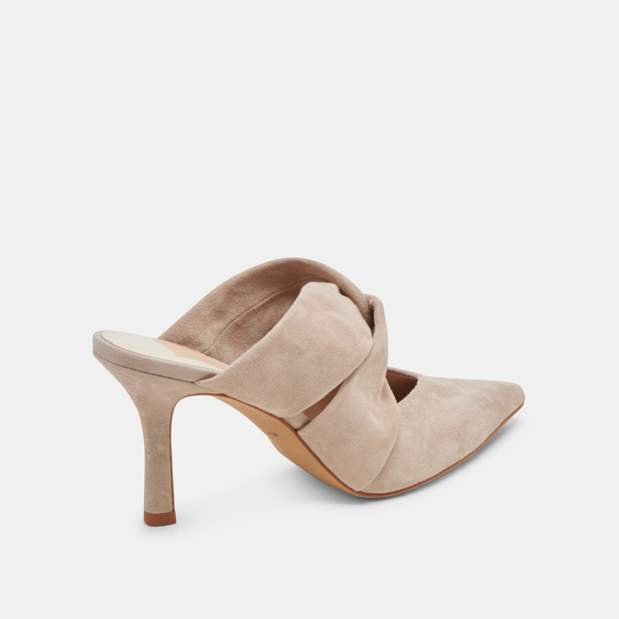 kelsy heels taupe wildleder