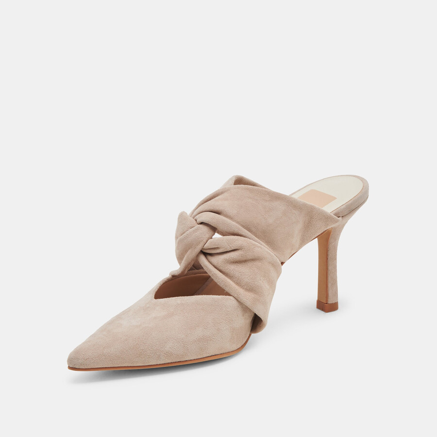 kelsy heels taupe wildleder