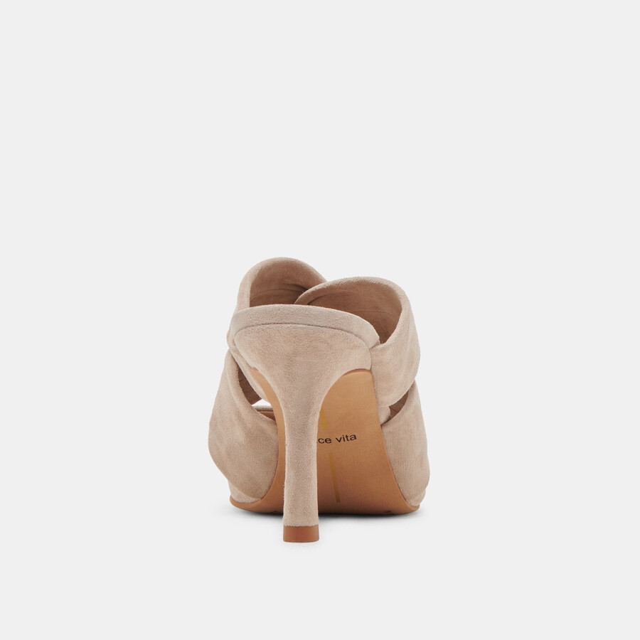 kelsy heels taupe wildleder