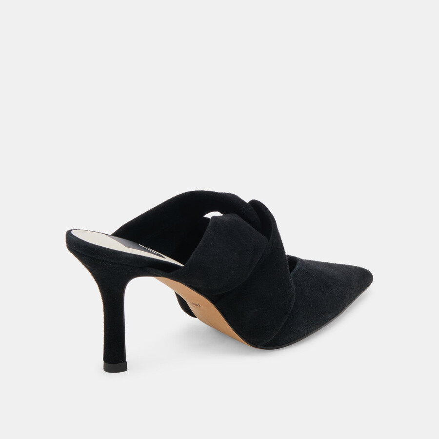 kelsy heels onyx wildleder